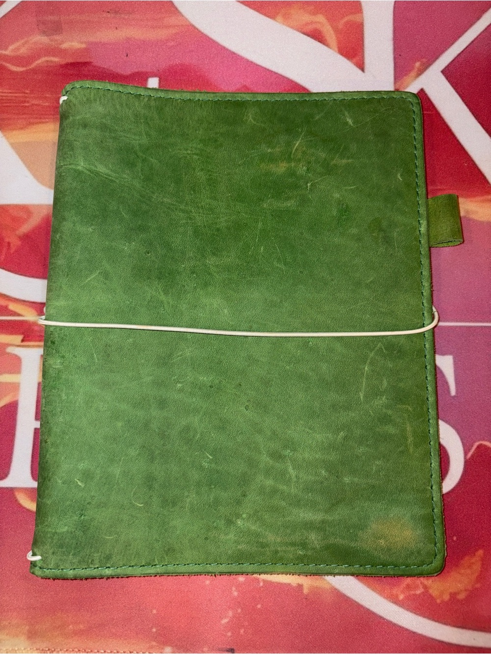 Chic Sparrow A5 Green notebook/journal cover